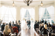 Indoor wedding ceremony